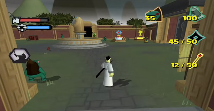 Samurai Jack: The Shadow of Aku - Game Screenshot