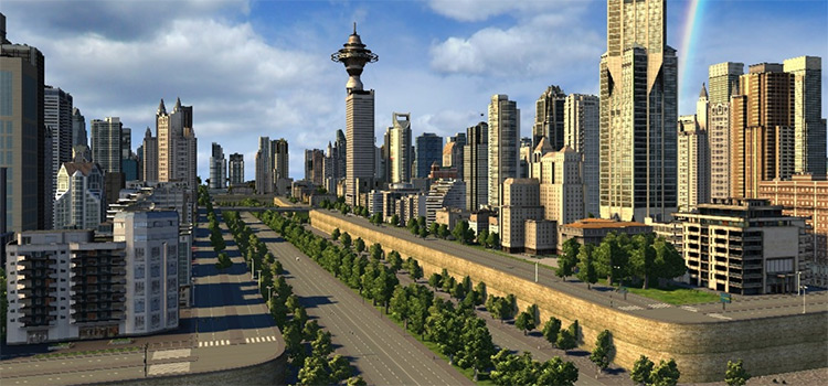 Screenshot of Cities XXL modded gameplay