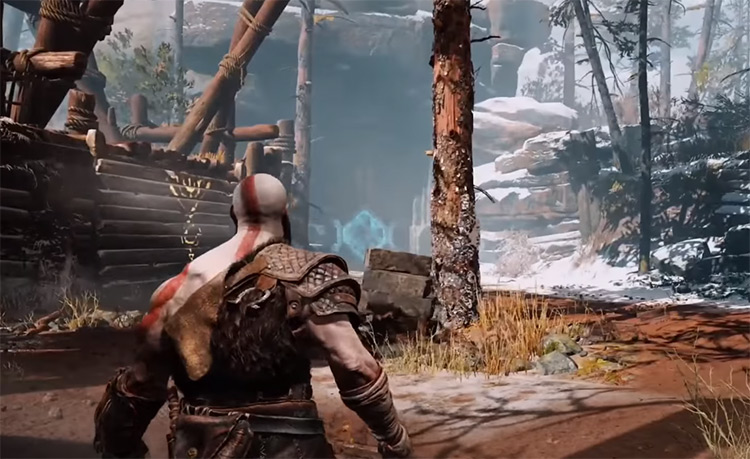 God of War 2018 gameplay screenshot