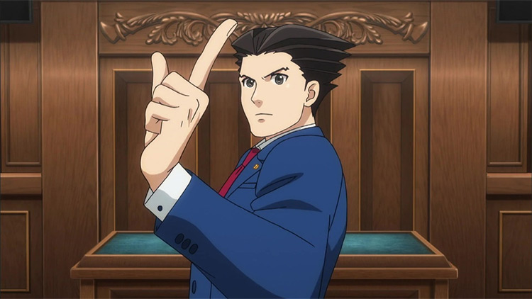 Ace Attorney anime screenshot