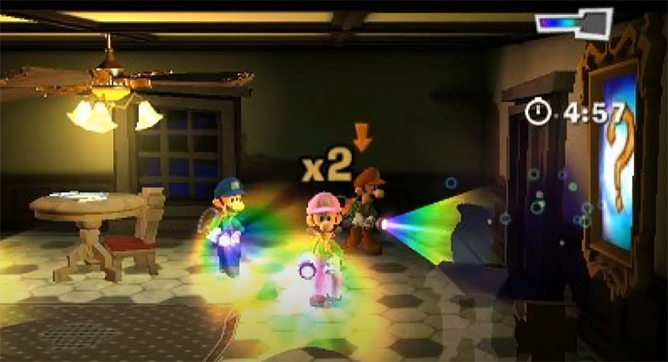 Luigi's Mansion: Dark Moon gameplay