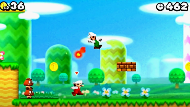 New Super Mario Bros. 2 game screenshot