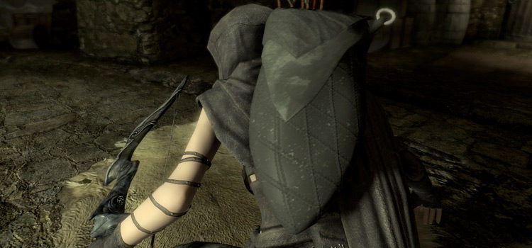 Skyrim Thief character cloaked - Mod Screenshot