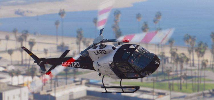 LAPD Helicopter Mod for GTA5
