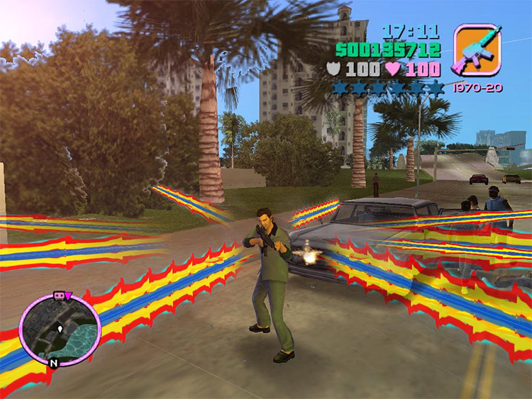 Bullet Color mod for GTA Vice City