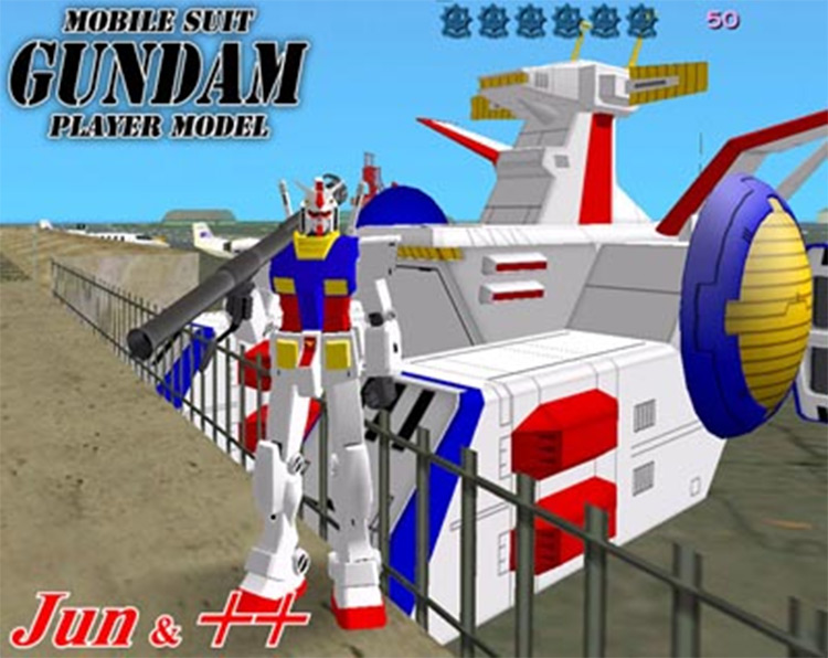 Gundam Weapon Mods GTA Vice City