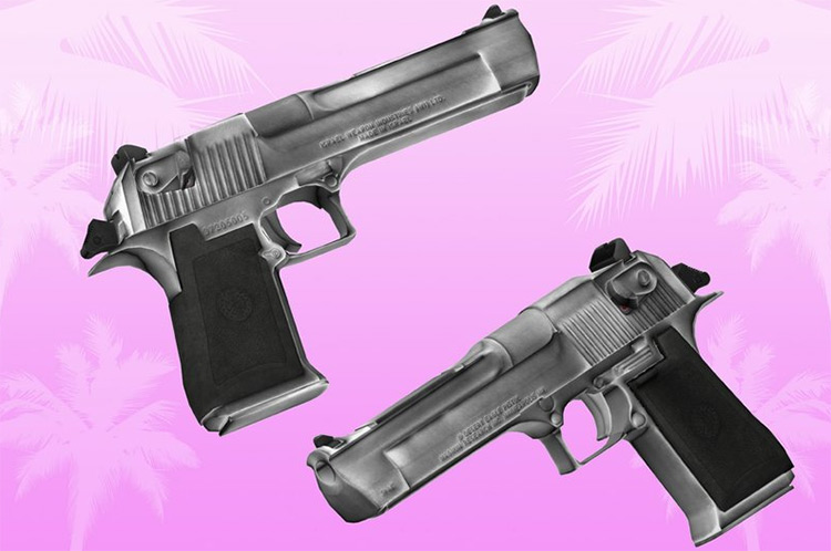 Desert Eagle weapon mod for Vice City