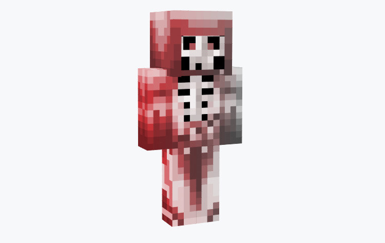 Inside-out Grim Reaper Skin for Minecraft