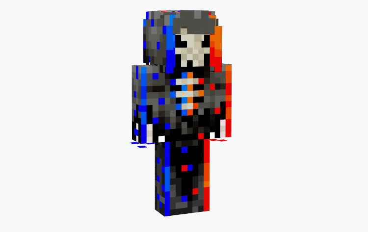 Glitch Reaper Minecraft Skin
