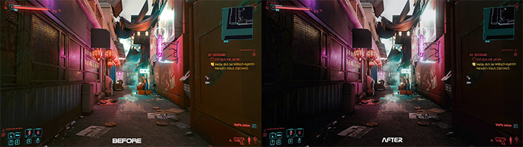 Cyberrunner Blade Runner-style ReShade Mod
