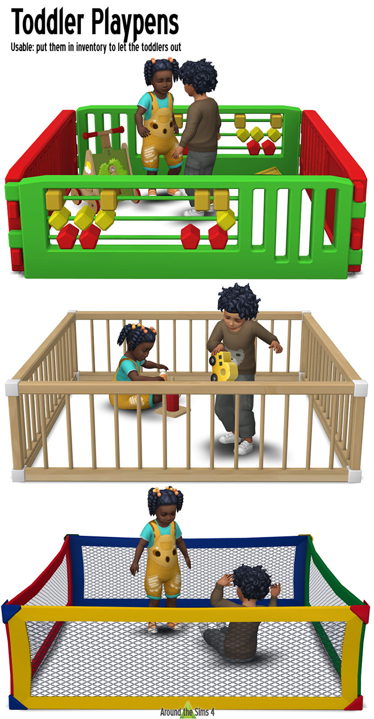 Toddler Playpens for The Sims 4