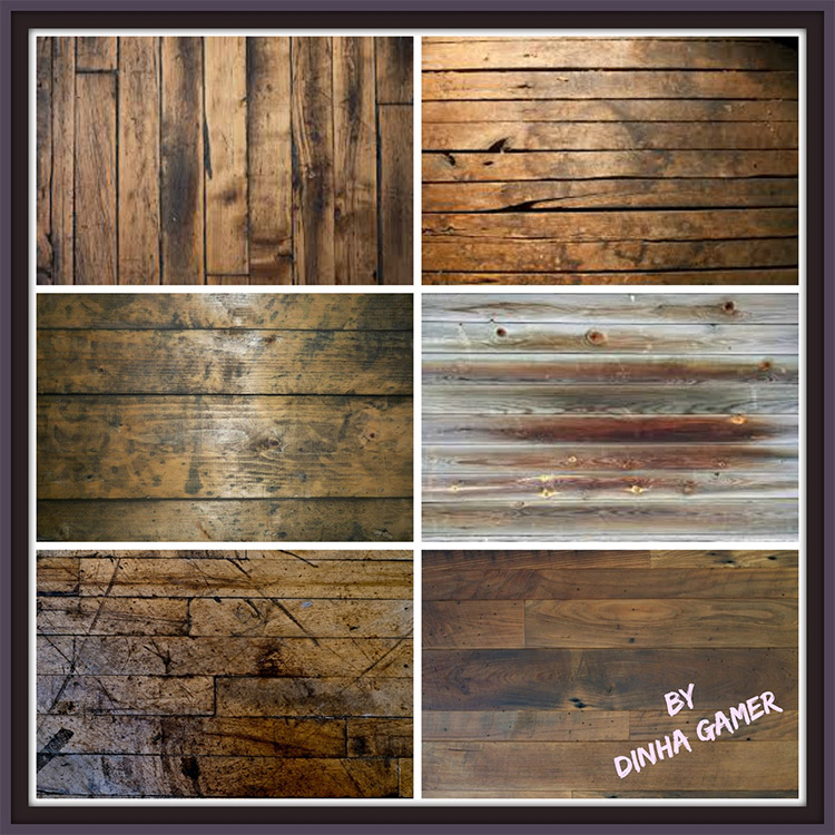 Old Wooden Flooring Mod for The Sims 4