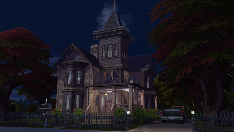 Groves Mansion Lot for The Sims 4