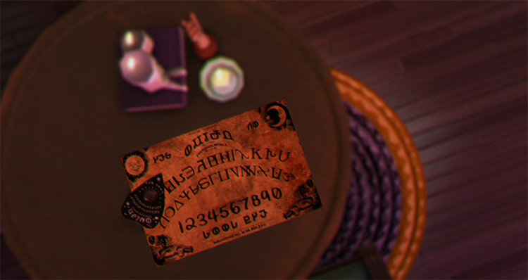 Simlish Ouija Board CC for The Sims 4