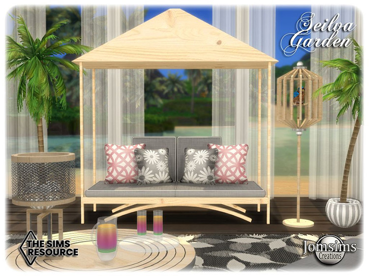 Seilva Garden Set for The Sims 4
