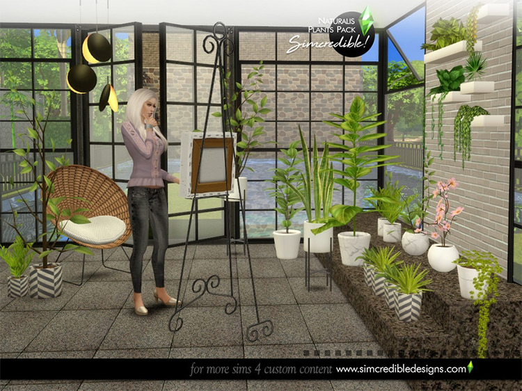 Naturalis Plants II CC for The Sims 4