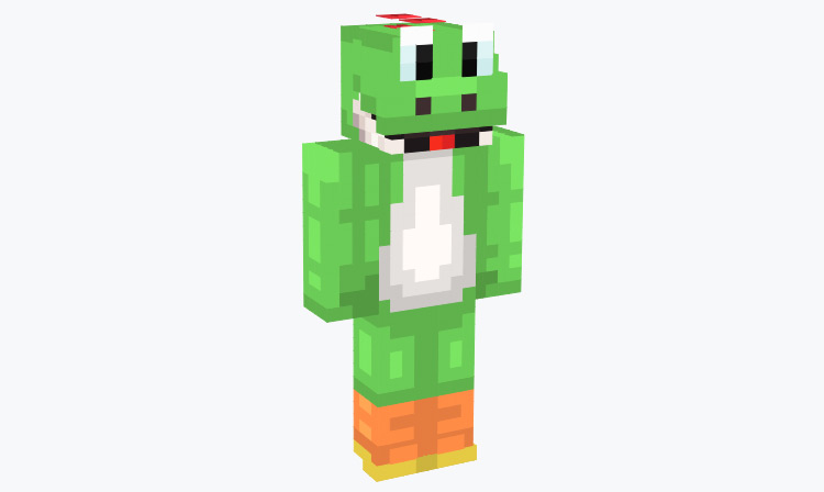 Green Yoshi Design / Minecraft Skin