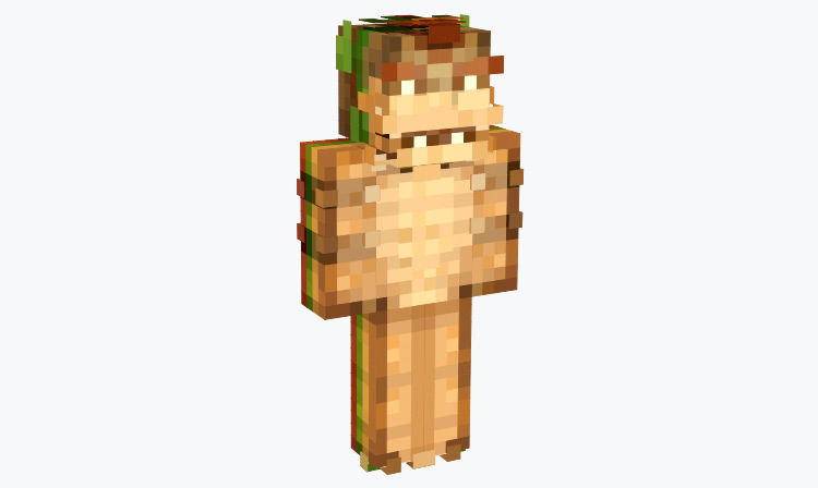 Sandwich Bowser / Minecraft Skin