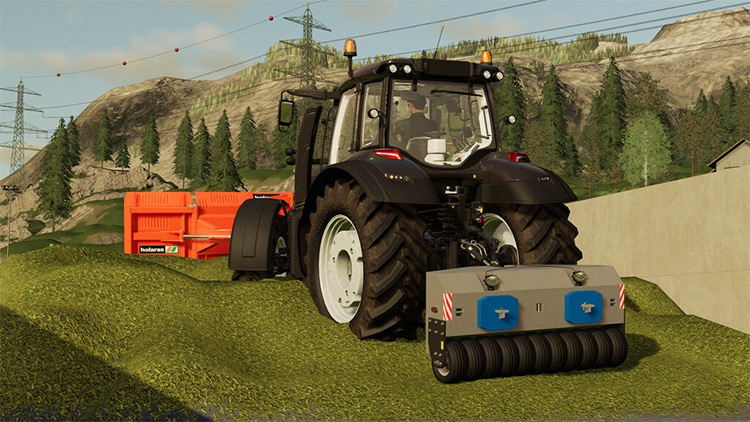 Silo Roller Weight Mod for FS19