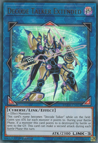 Decode Talker Extended Yu-Gi-Oh Card