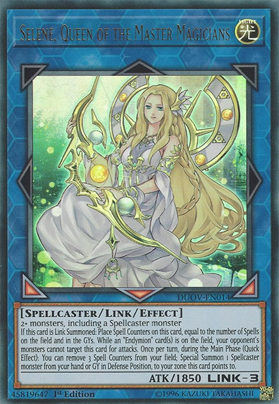Selene, Queen of the Master Magicians YGO Card