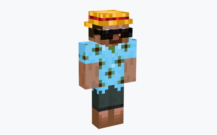 Vacation Outfit Steve / Minecraft Skin