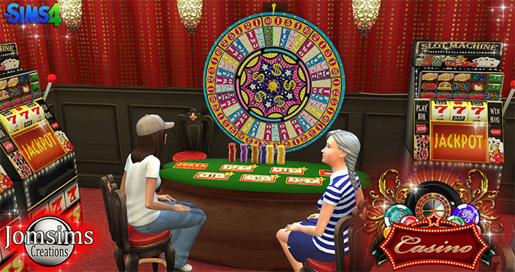 Casino Machine Décor / Sims 4 CC