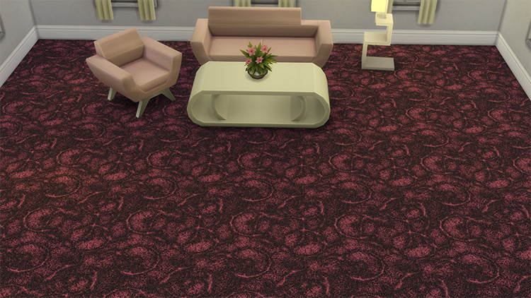 Casino-Style Carpet for The Sims 4
