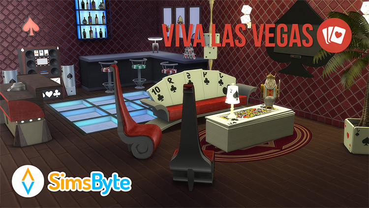 Viva Las Vegas CC Set / The Sims 4