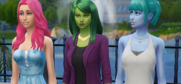 Monster Prom in The Sims 4 / Crossover Build