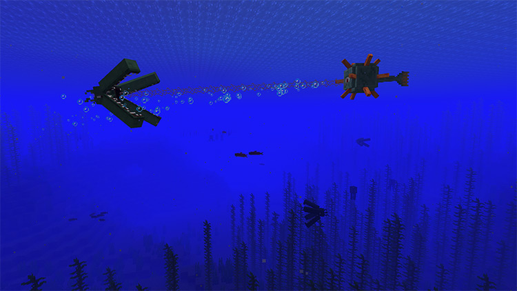 Monster Of The Ocean Depths / Minecraft mod