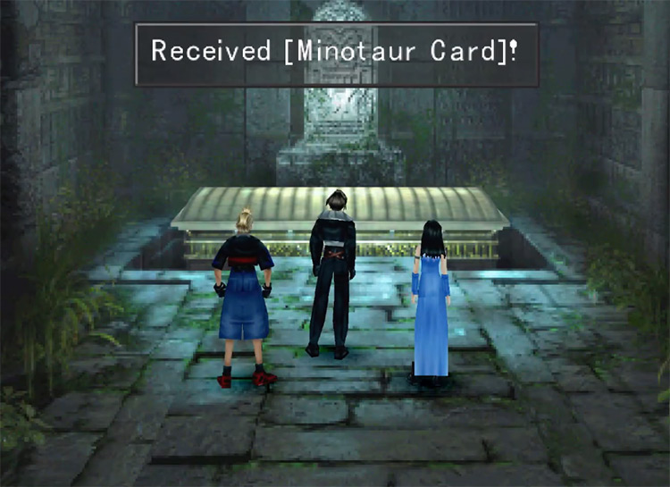 Getting Minotaur Triple Triad Card / FF8 HD
