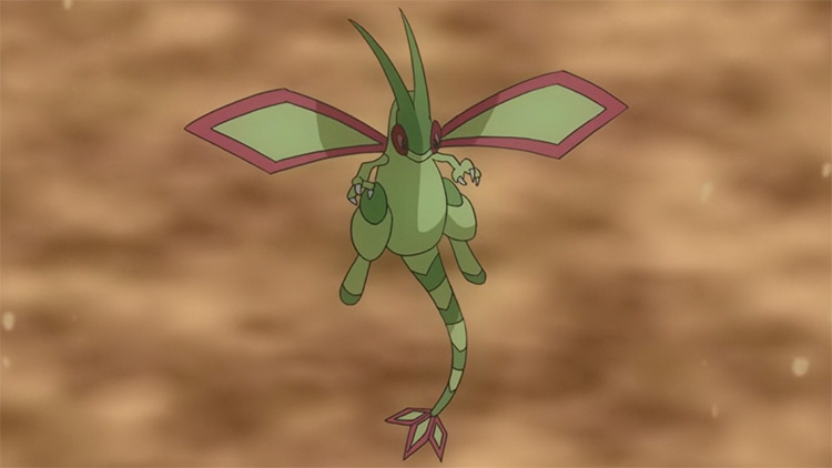 Flygon Pokemon anime screenshot