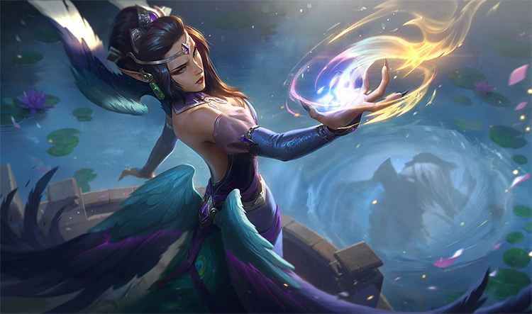 Majestic Empress Morgana Skin Splash Image from League of Legends