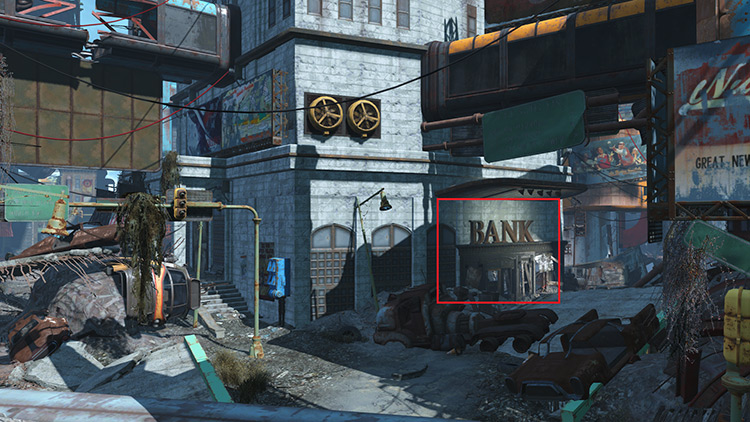 Commonwealth Bank’s building. / Fallout 4