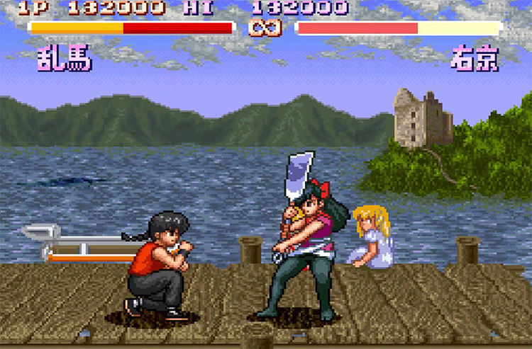 Ranma ½: Chougi Rambuhen (JP) (1994) SFC gameplay
