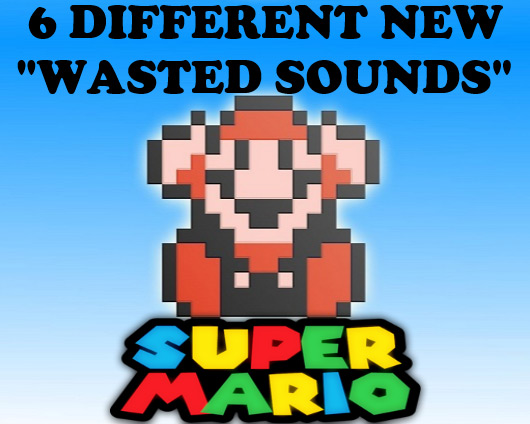 Super Mario Game Over Wasted Sounds / GTA 5 Mod