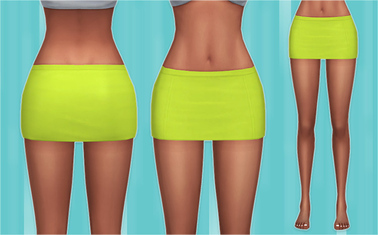 Suzy Skirt / Sims 4 CC