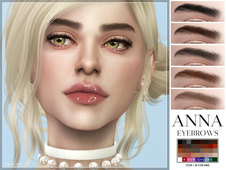 Anna Eyebrows in The Sims 4