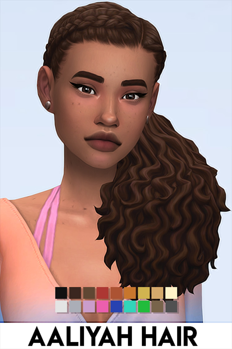 Aaliyah Sims 4 CC