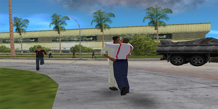 Security Kiss mod for Vice City