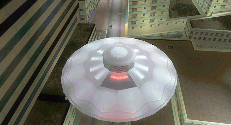 UFO Mod - GTA Vice City Screenshot