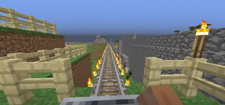 Automated Minecraft Minecart screenshot