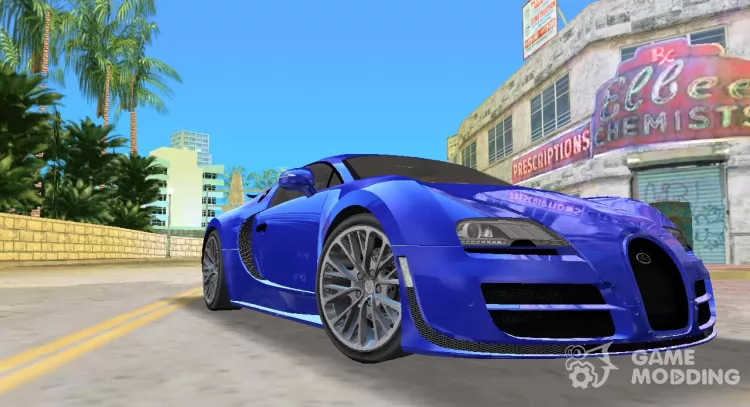 Bugatti Veyron Mod for Vice City