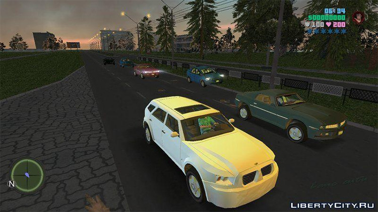 Saints Row: The Third Cars - GTA Vice City Mod