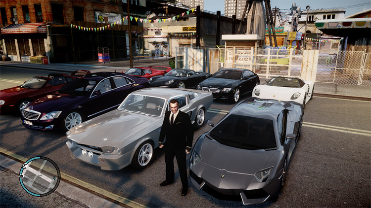 Realistic Car Pack V4 for GTA4
