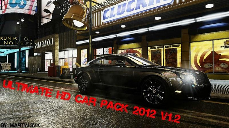 Ultimate HD Car Pack for GTA4