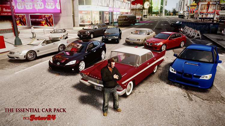 Essential Car Pack for GTA4
