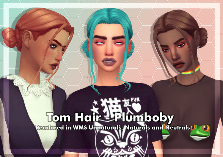 Plumboby Tom Hair Recolor CC