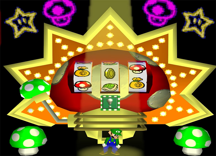 Mario Party end of stage reward - game screenshot